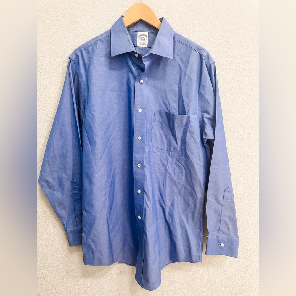 Brooks Brothers Classic Blue Dress Shirt